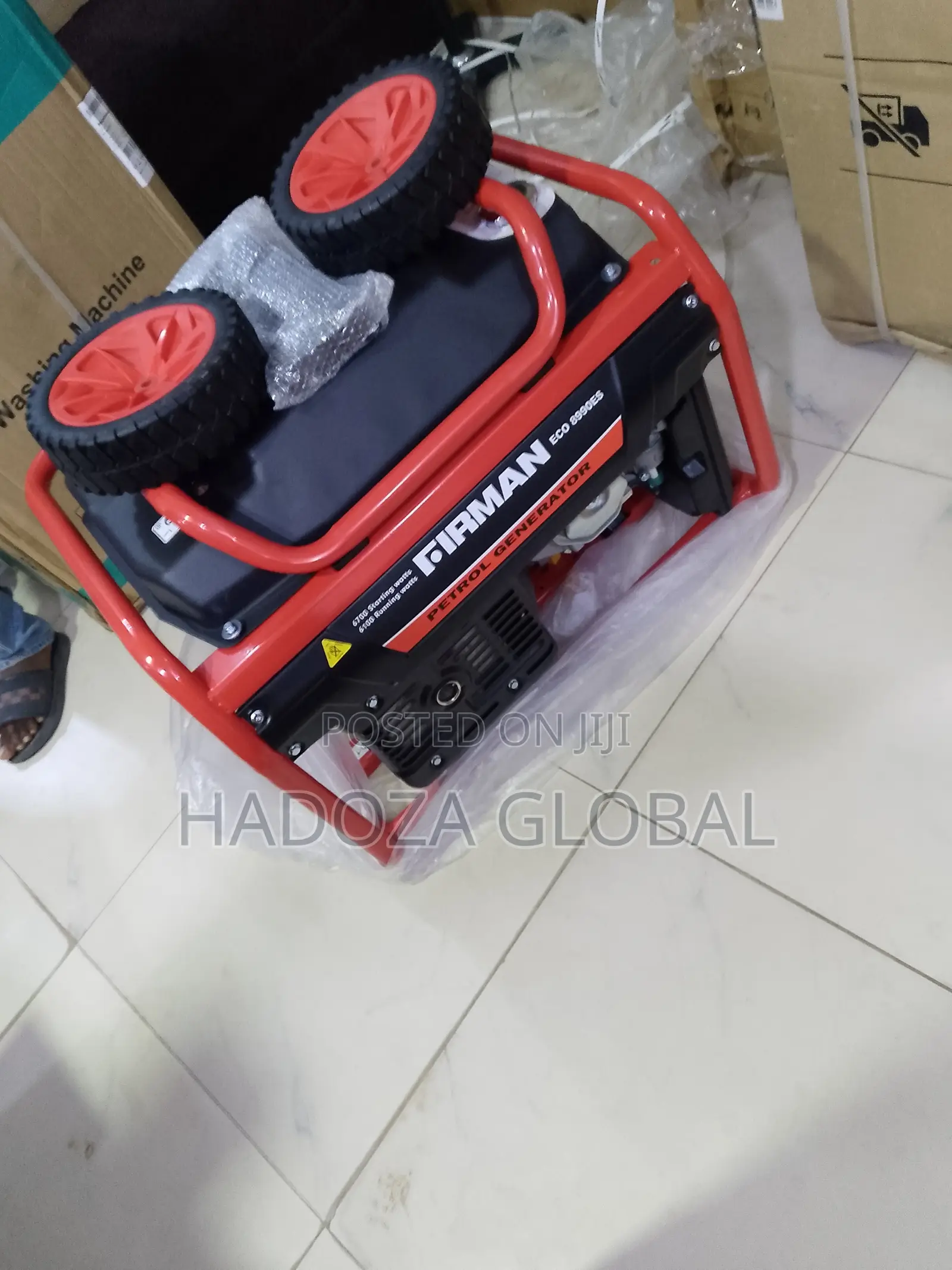 ECO 8900ES Petrol Powered Generator for Backup Power Supply
