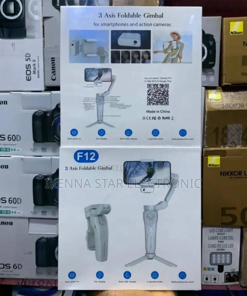 F12 3axis Foldable Gimbal