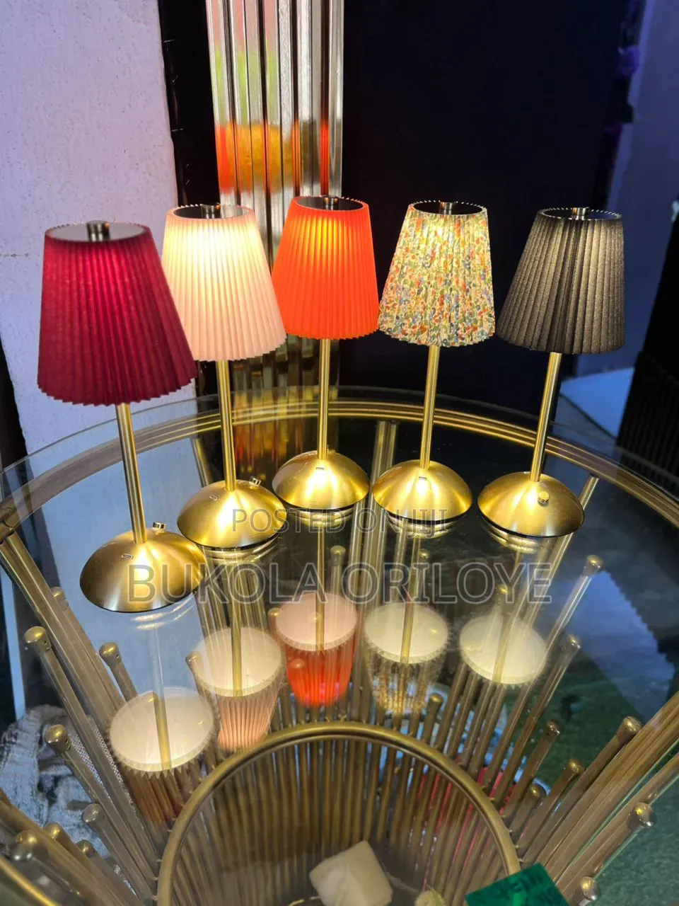 Vip Table Lamp for Rent