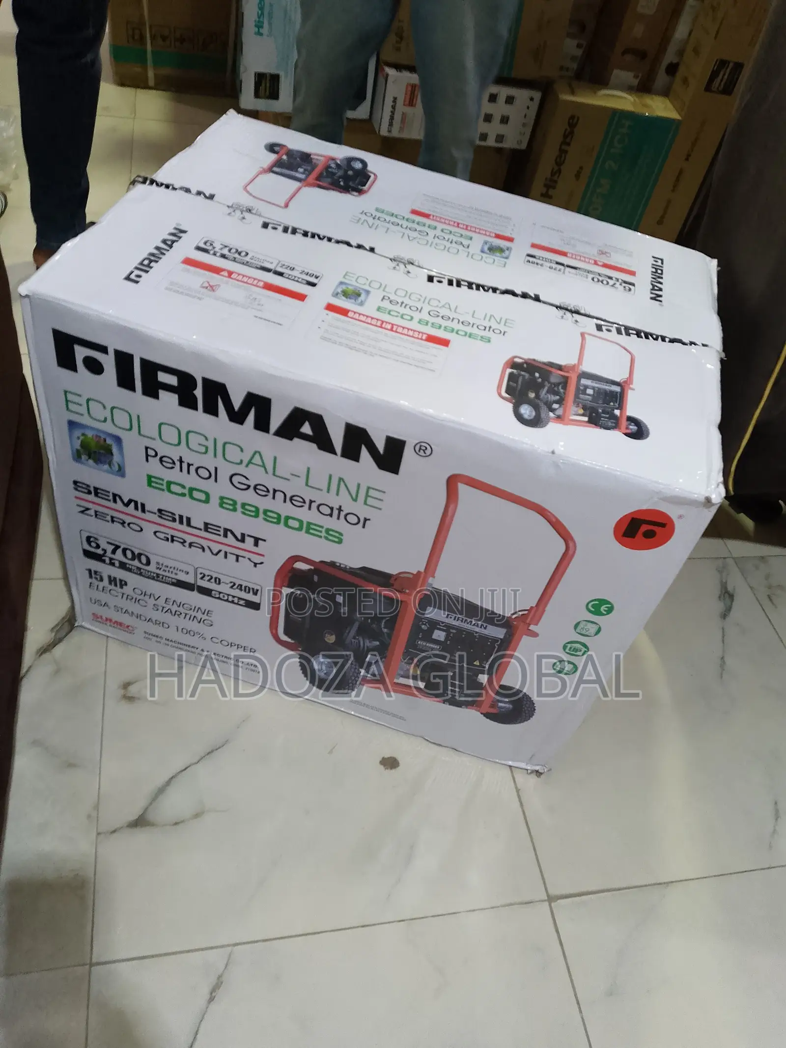 ECO 8900ES Petrol Generator for Small Businesses