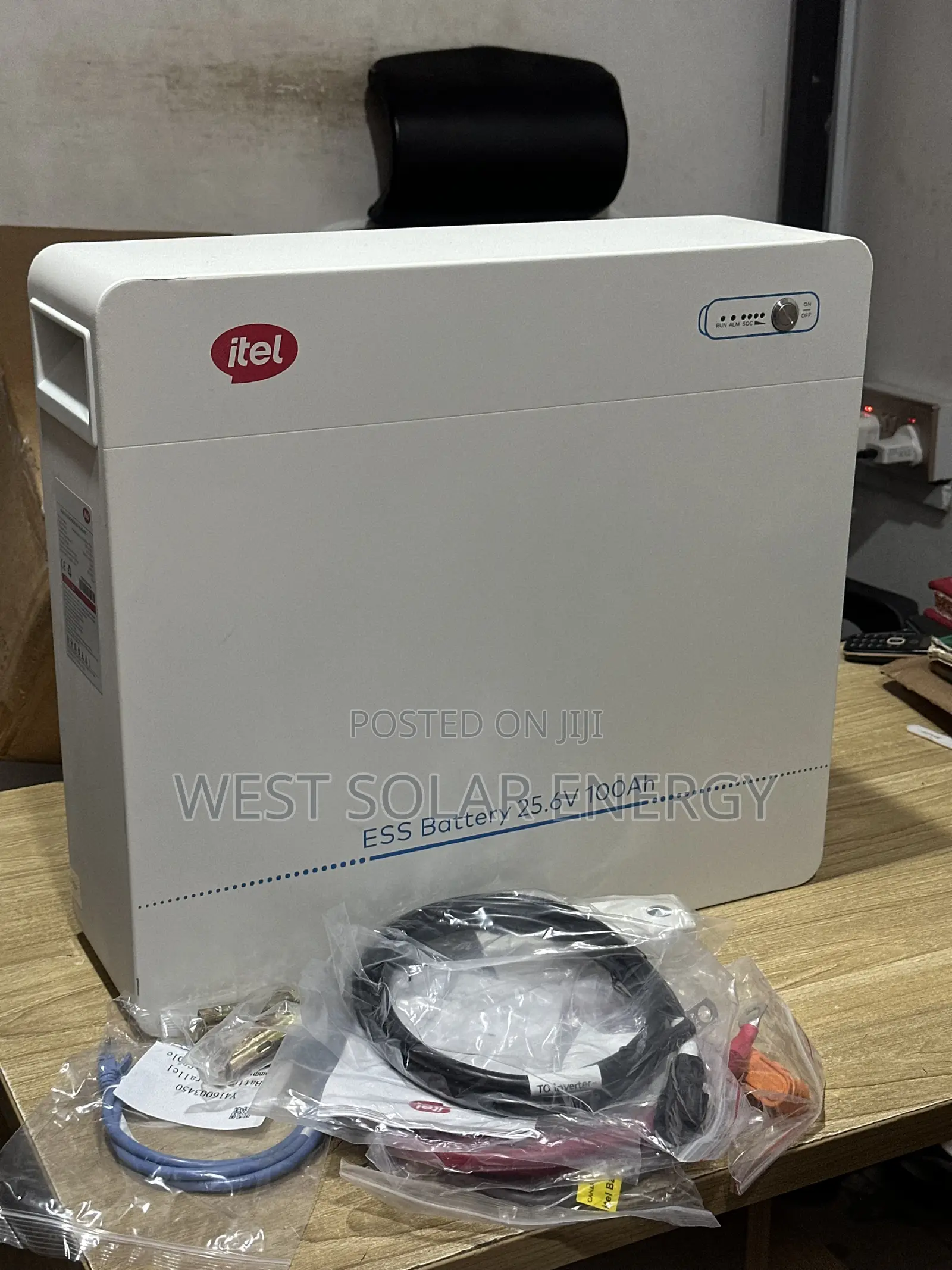 2.5kwh 24v Itel Lithium Ion Battery 100Ah
