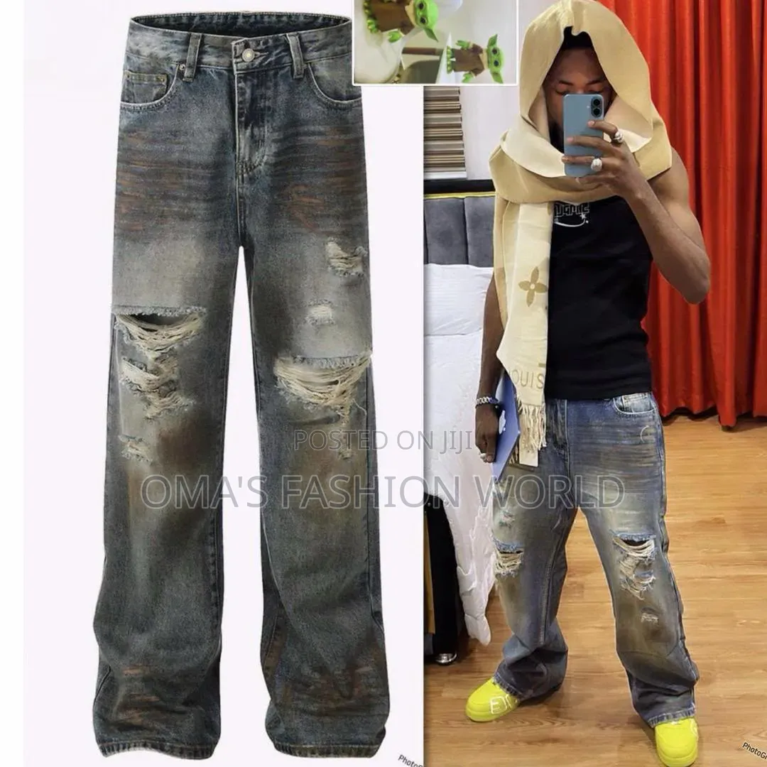 Omo, This Baggy Jeans Is Giving!  High-Quality Denim