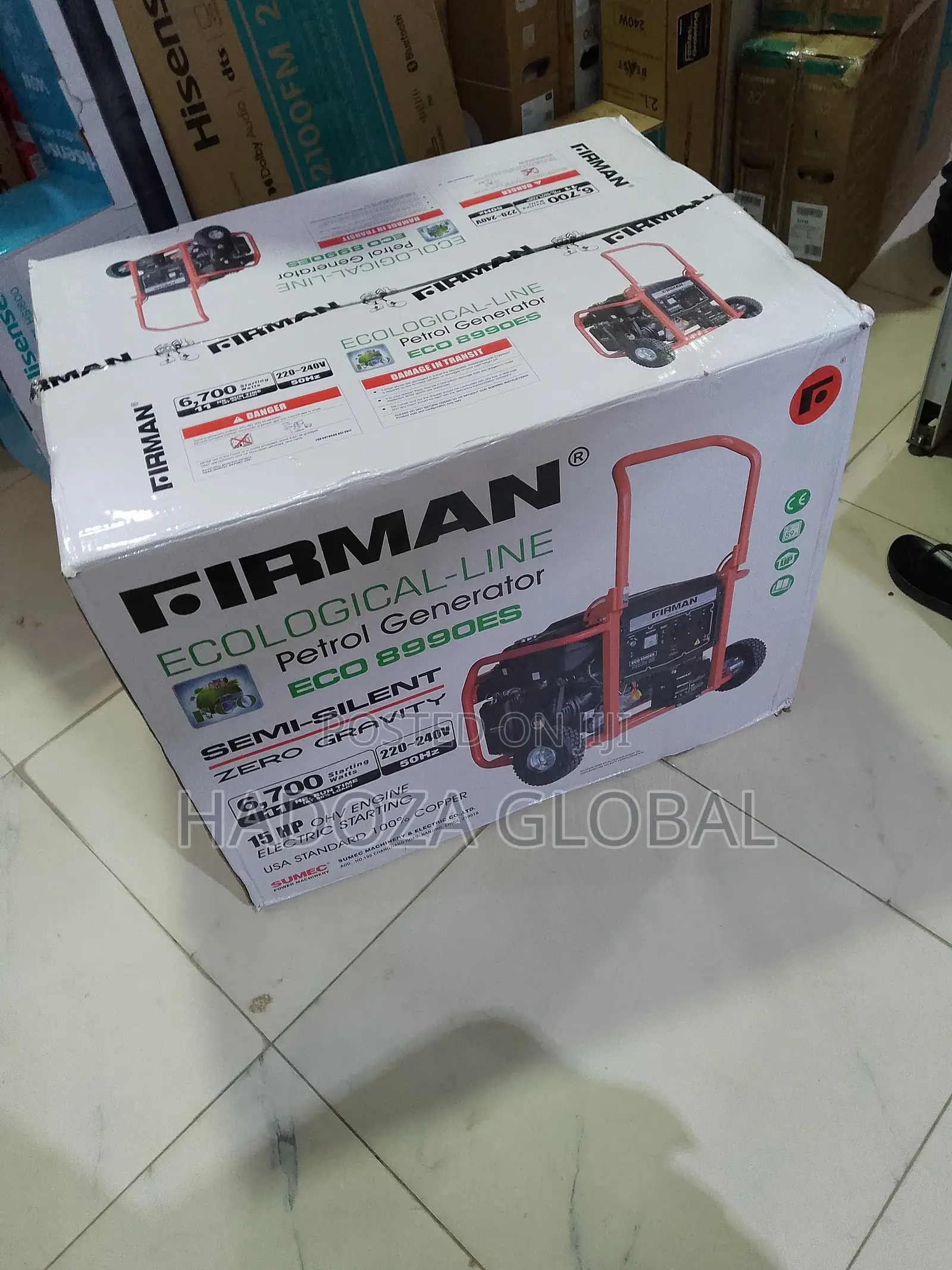 Firman ECO 8900ES Petrol Generator Unit