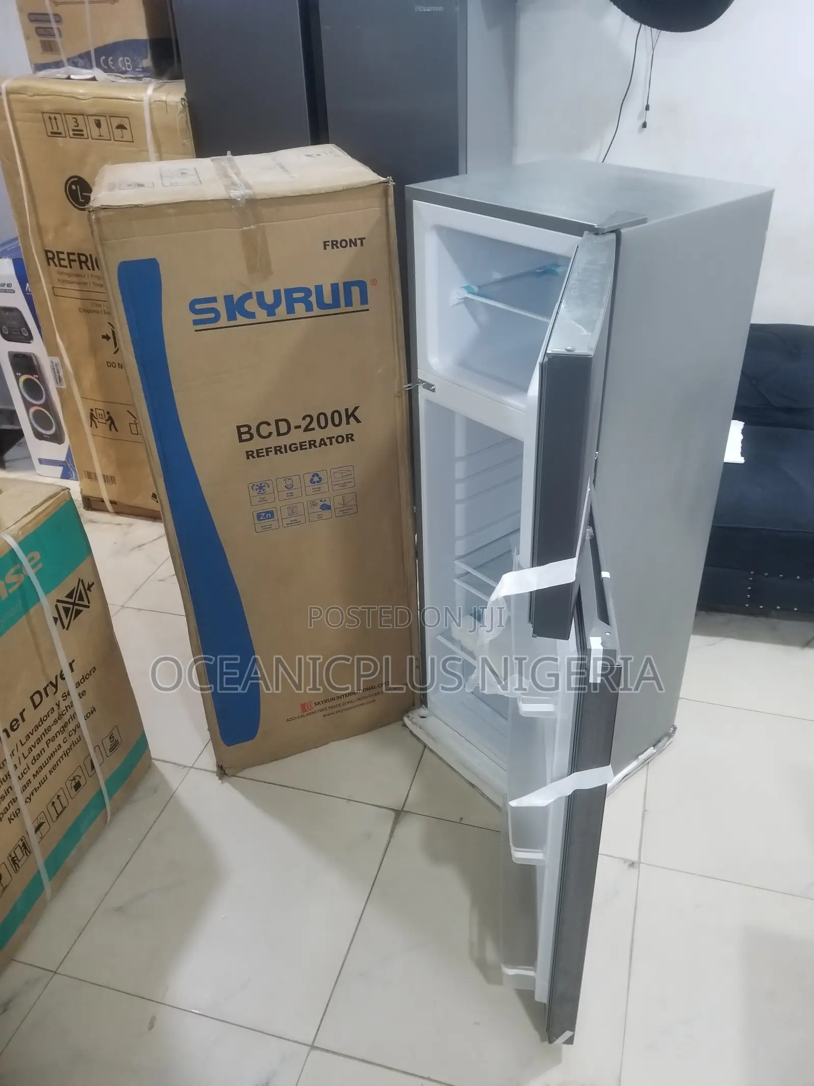 Skyrun BCD-200 Double Door Fridge