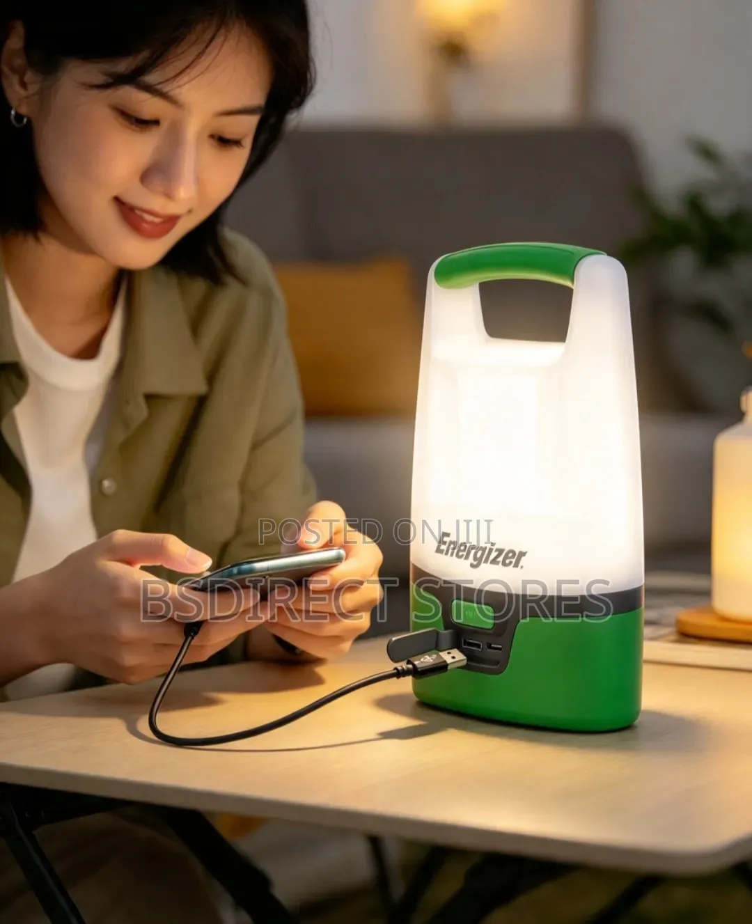 Energizer Vision Smart 360° Rechargeable Lantern 1200 Lumens
