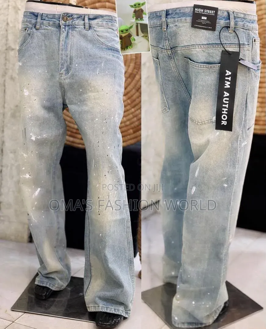 Simple Outfit? Add This Denim Baggy Jeans and Watch the Drip Change!