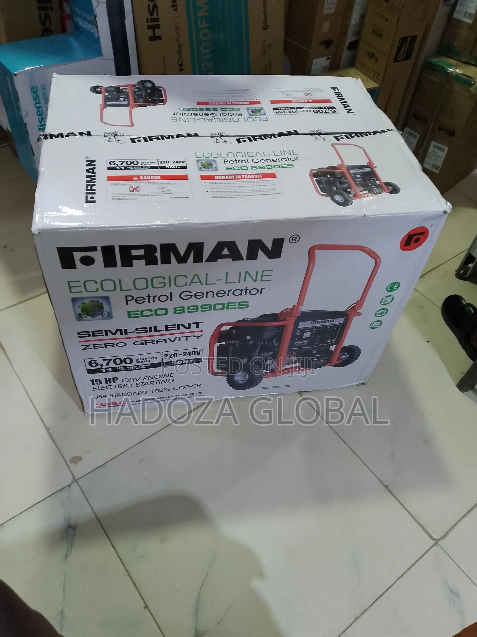Firman ECO 8900ES Generator for Business Backup and Home Powe