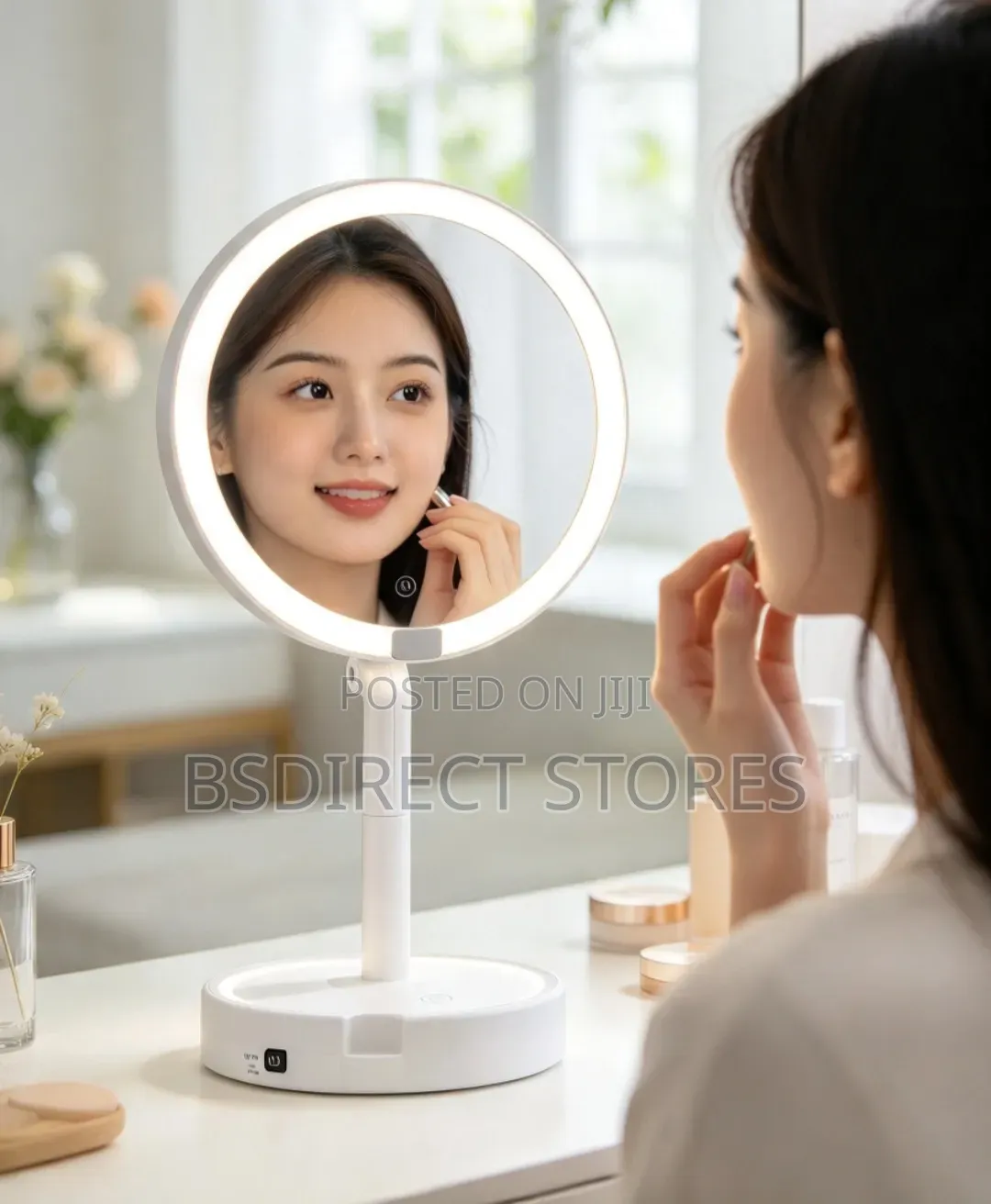 JML Finishing Touch Flawless LED Magnifying Portable Mirror