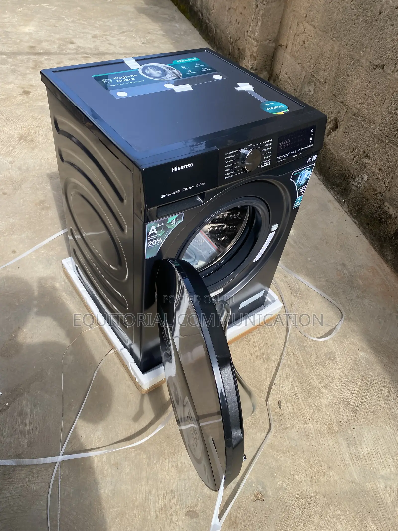 Hisense WD3S1043BT All-in-One Washing & Drying Machine 10.5kg/6kg