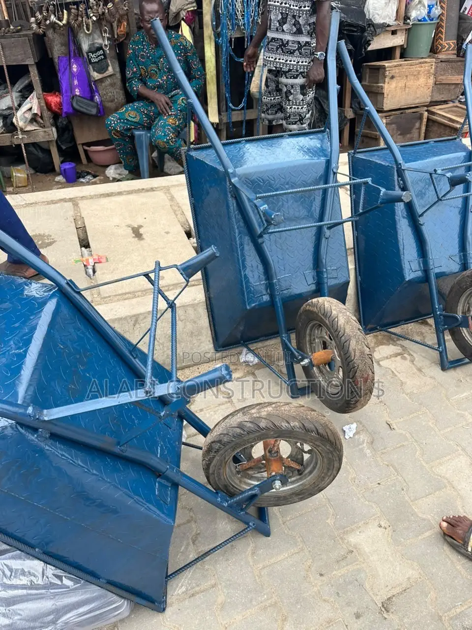 Wheelbarrow Heavy Duty Construction Wheel Barrow