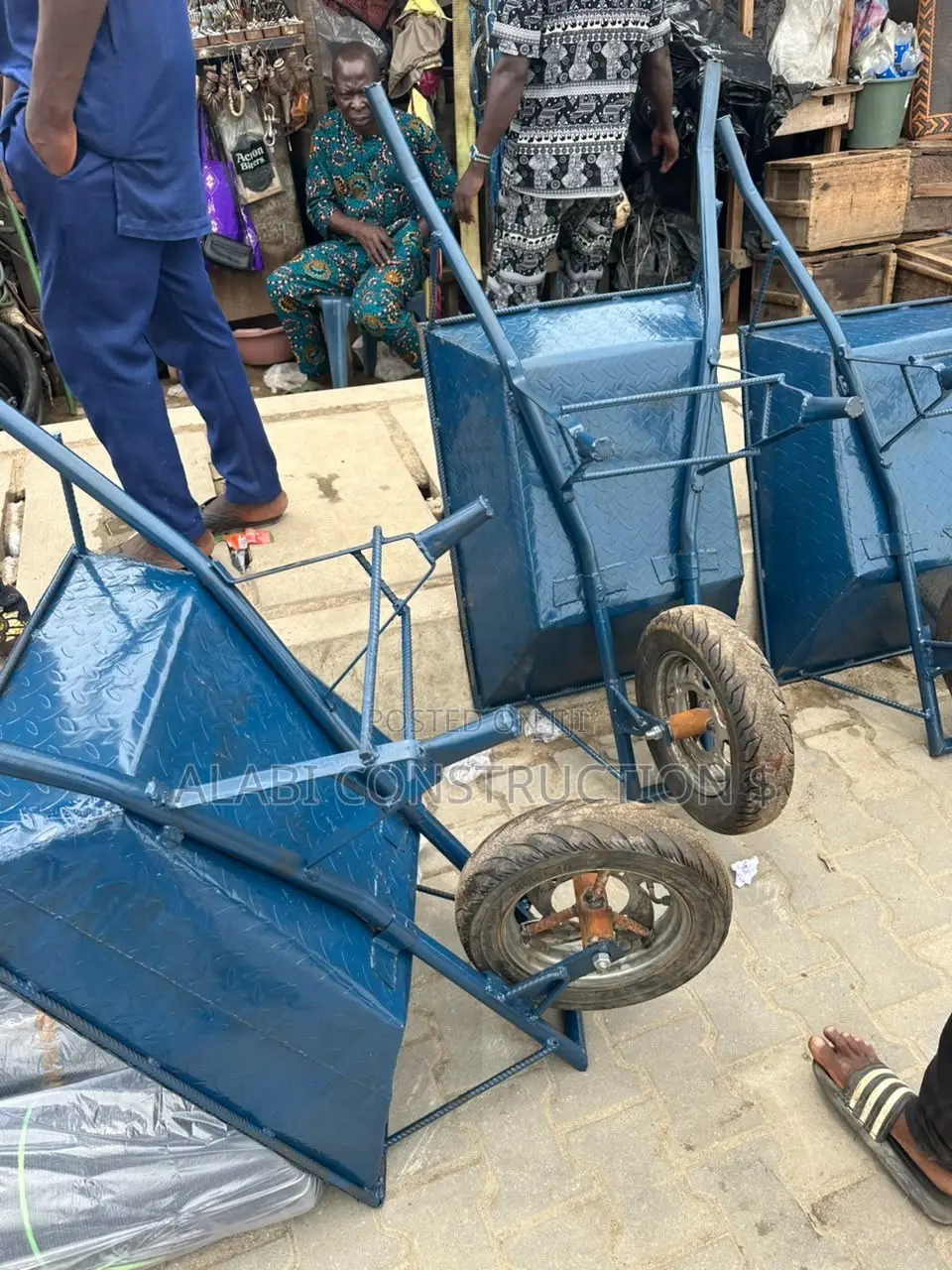 Wheelbarrow Heavy Duty Construction Wheel Barrow