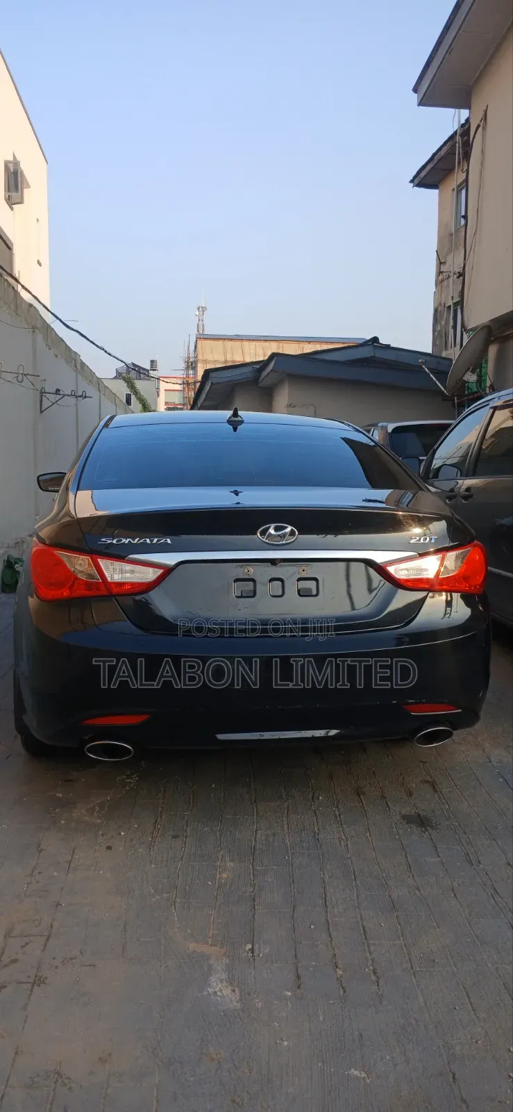 Hyundai Sonata Limited 2.0T Sedan (2.0L 4cyl 6A) 2012 Black