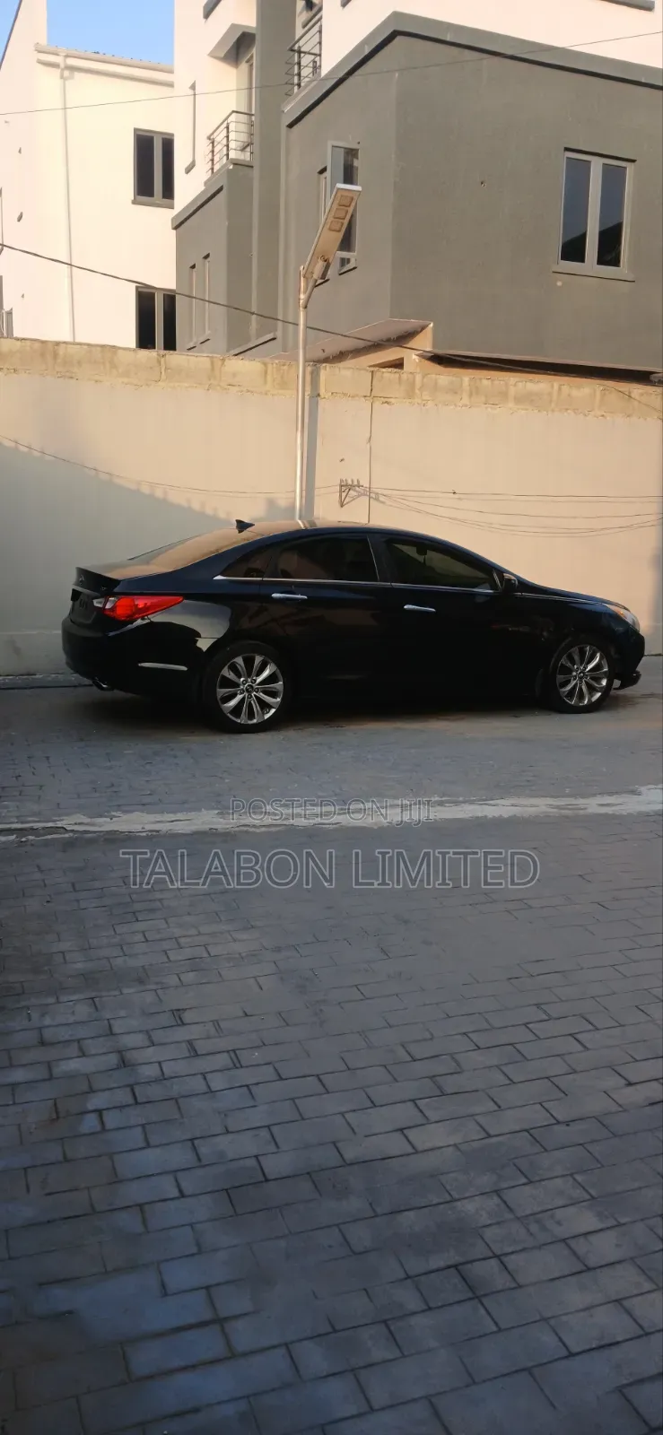 Hyundai Sonata Limited 2.0T Sedan (2.0L 4cyl 6A) 2012 Black