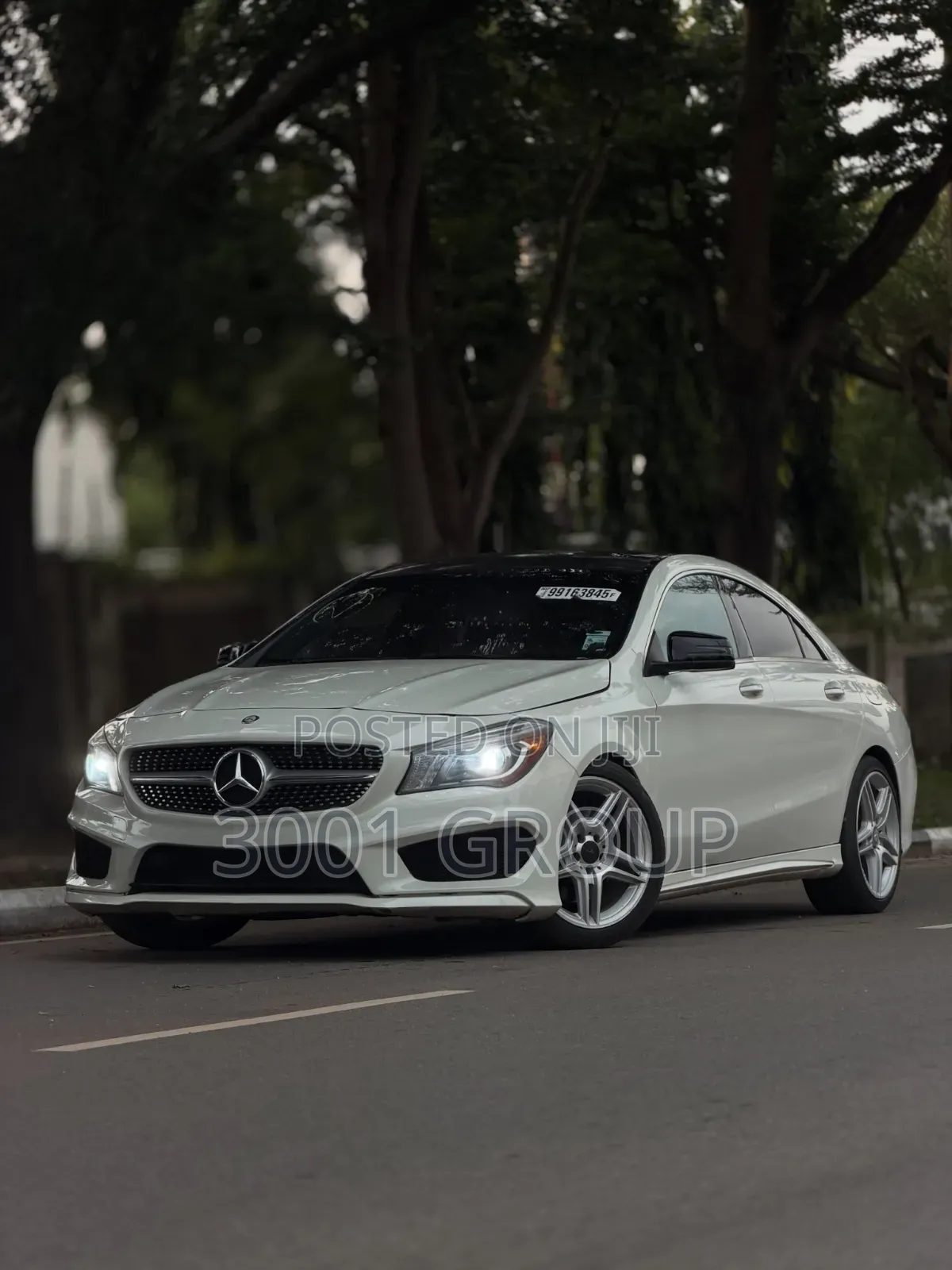 Mercedes-Benz CLA-Class 2016 White