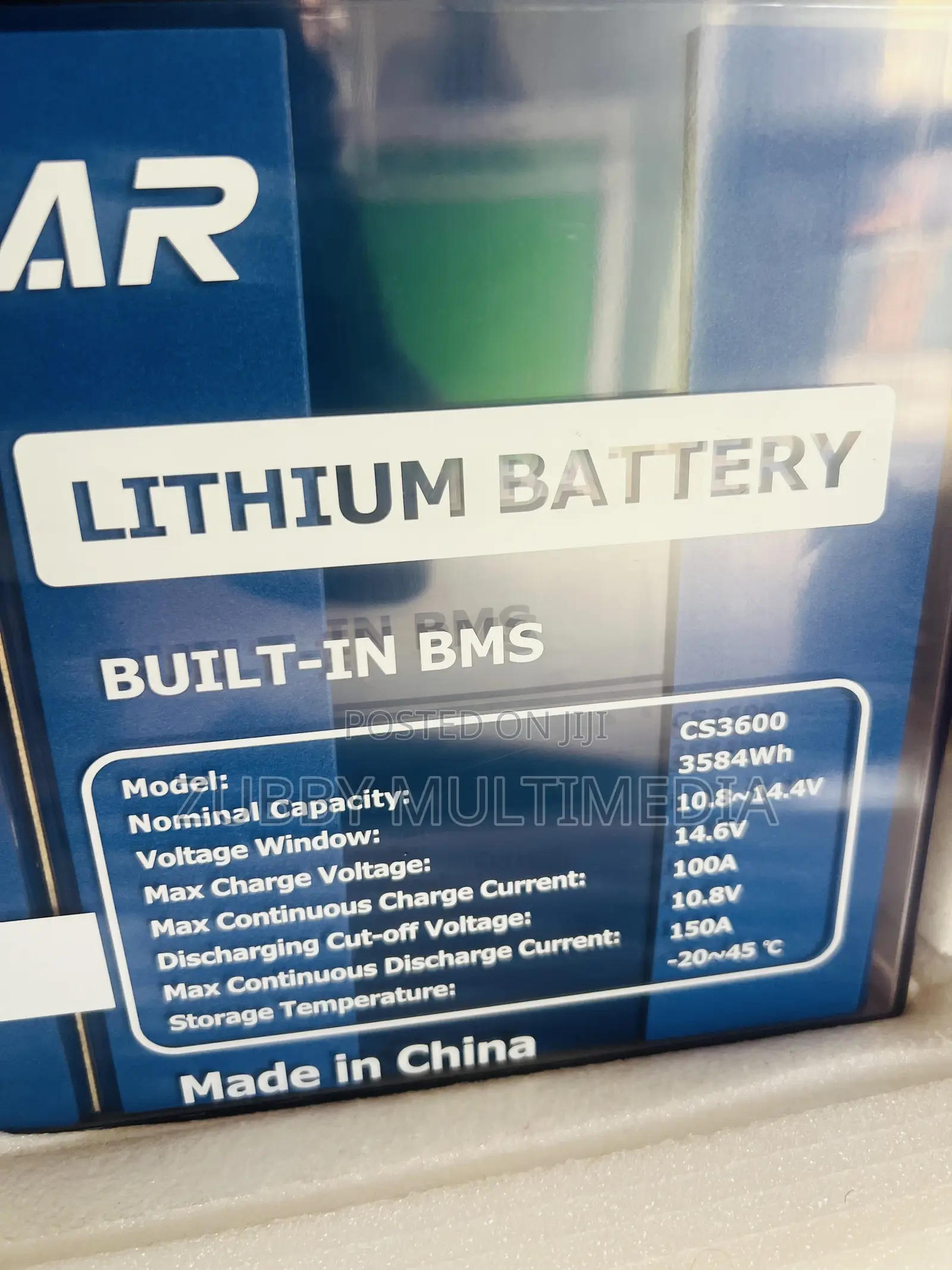 Colasolar Lithium Battery Lifepo4 Battery 12.8v | 280ah