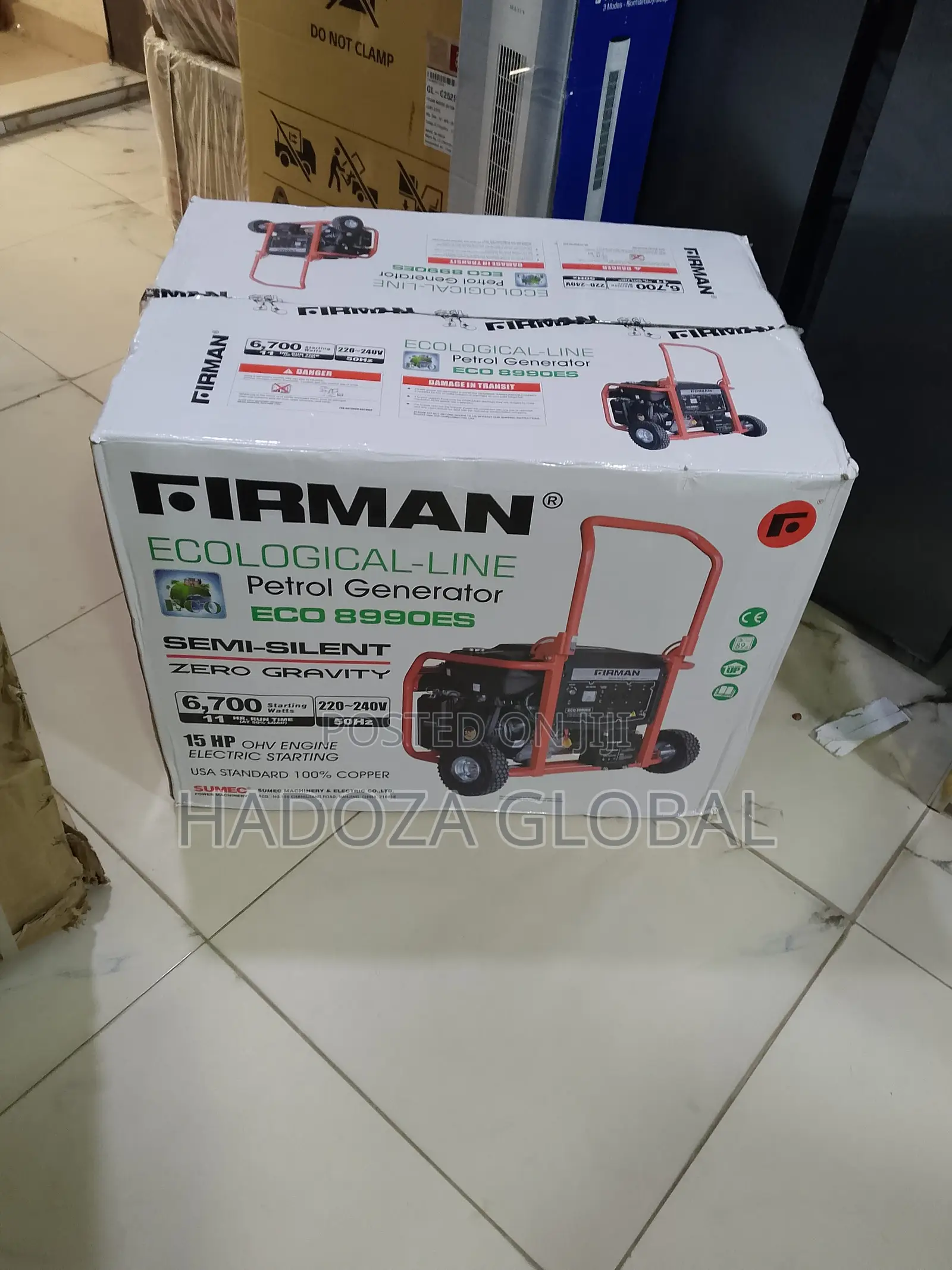 Firman ECO 8900ES Petrol Power Unit for Shops