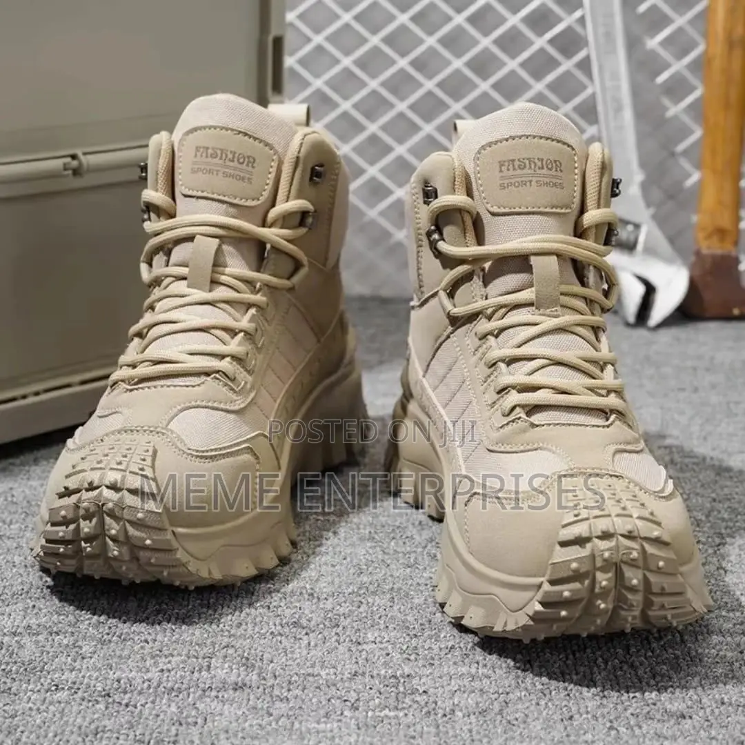 Boots(black,army Green an Beige)