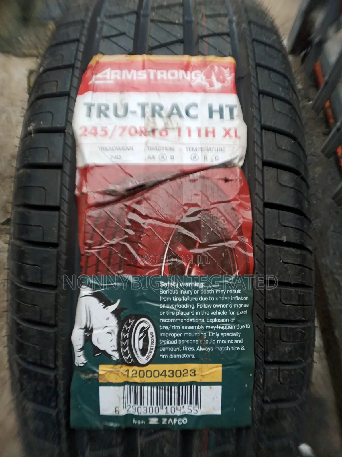 245/70r16 Armstrong Tyre