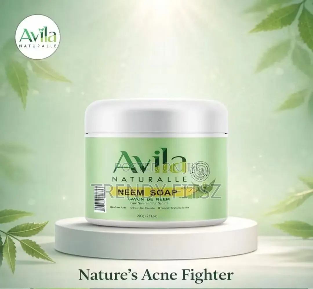 Avila Neem Soap for Acne & Clear Skin