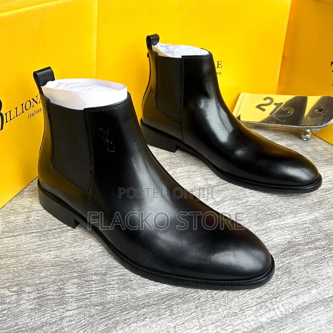 High Quality Premium New Billionaire Chelsea Leather Boots