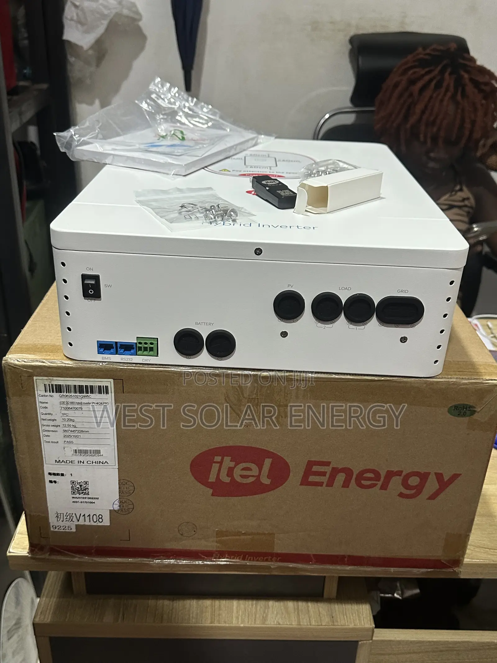 4.2kva 24v Itel Hybrid Inverter