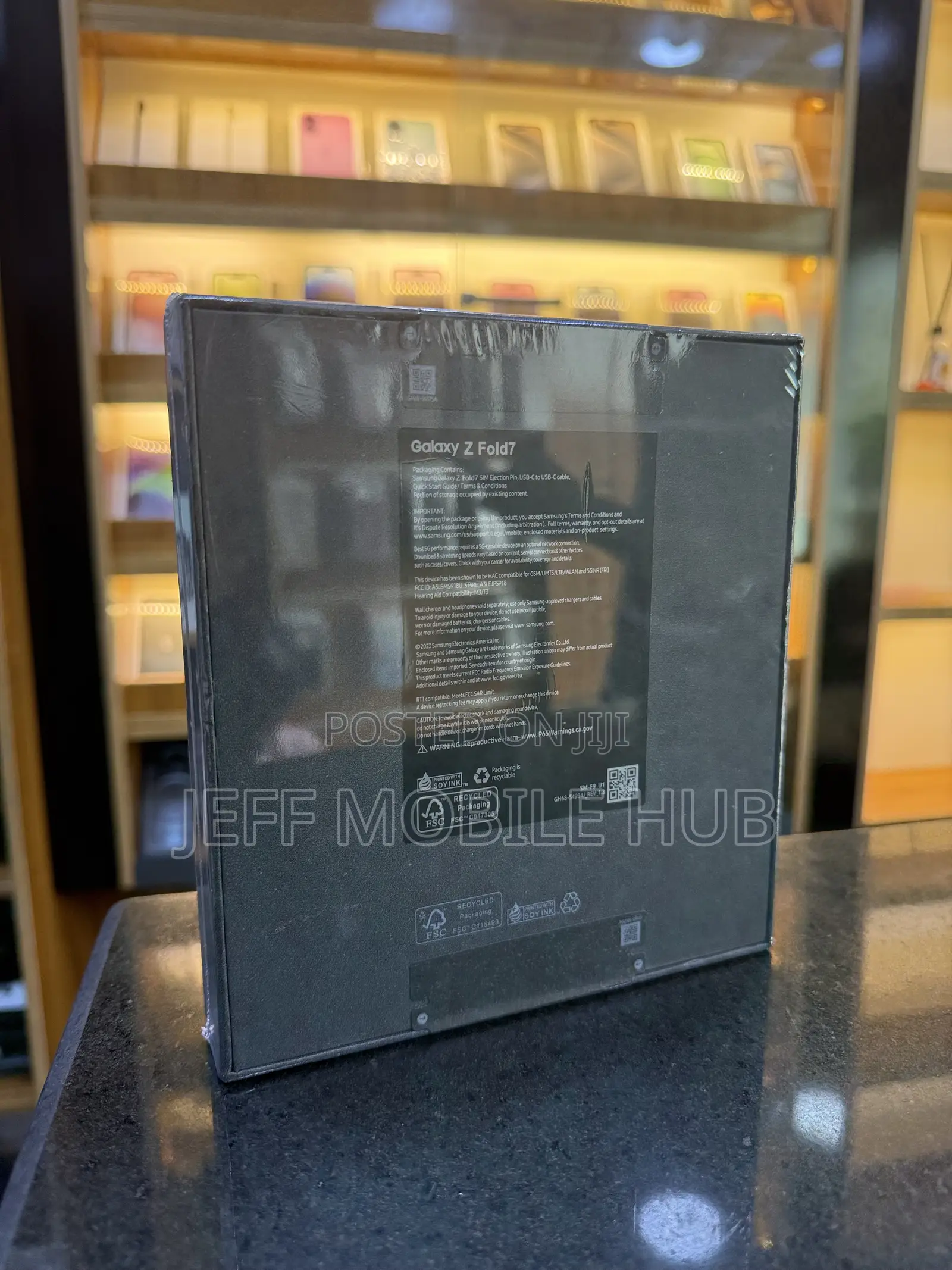 New Samsung Galaxy Z Fold7 256 GB Blue