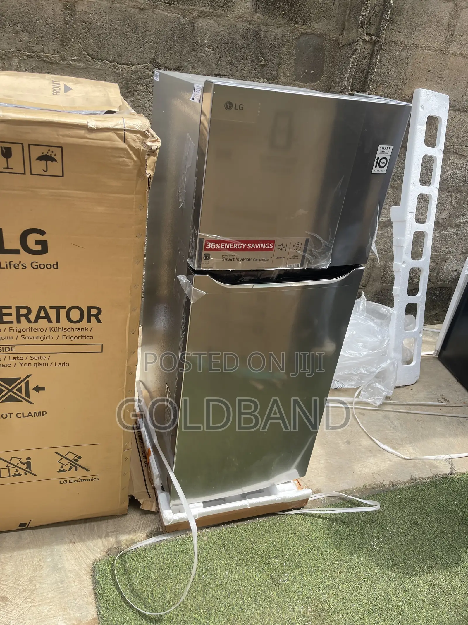 LG GL-C252SLBB 260L Inverter Food Storage Refrigerator