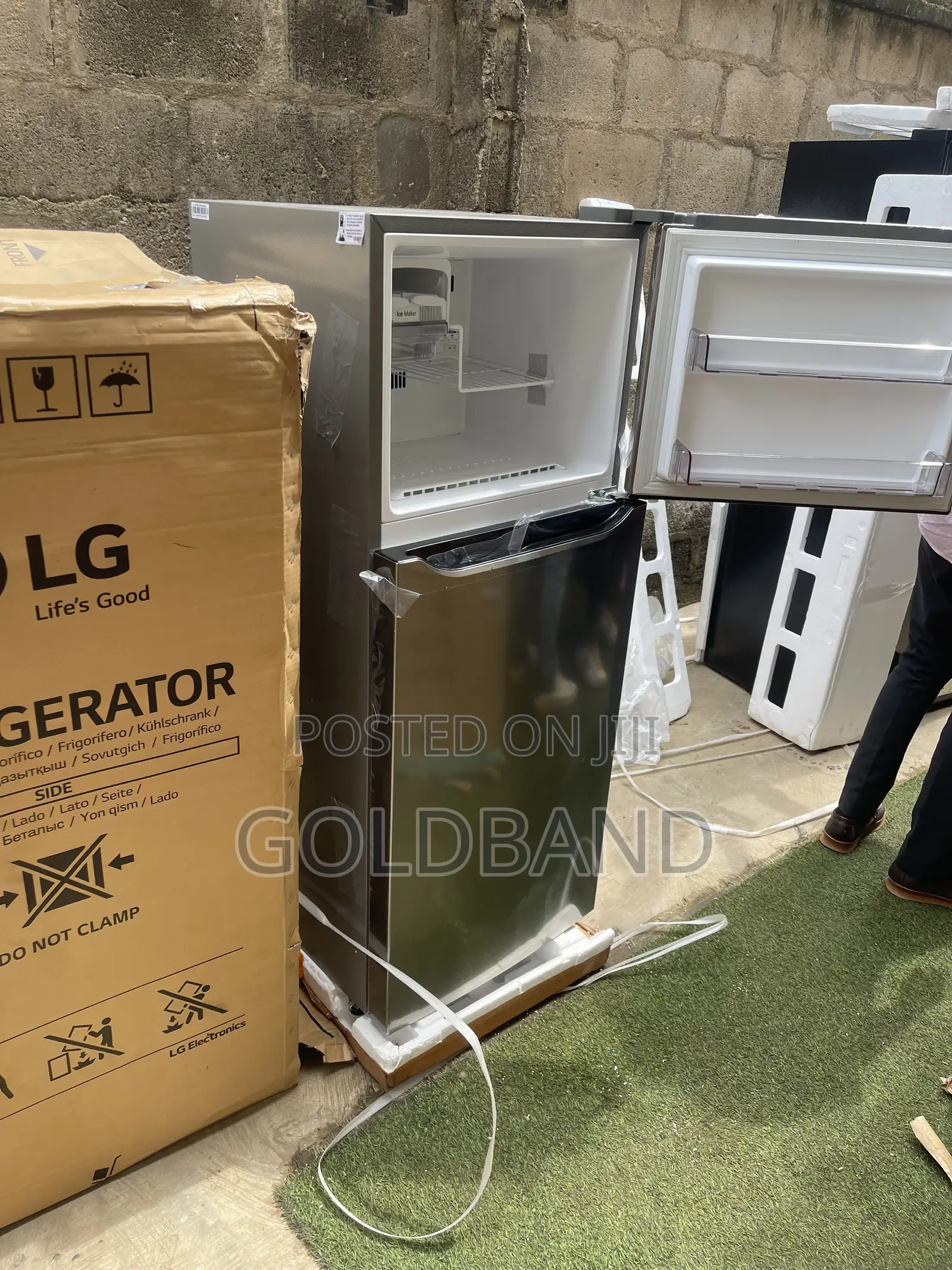 LG GL-C252SLBB 260L Inverter Cooling Technology Fridge