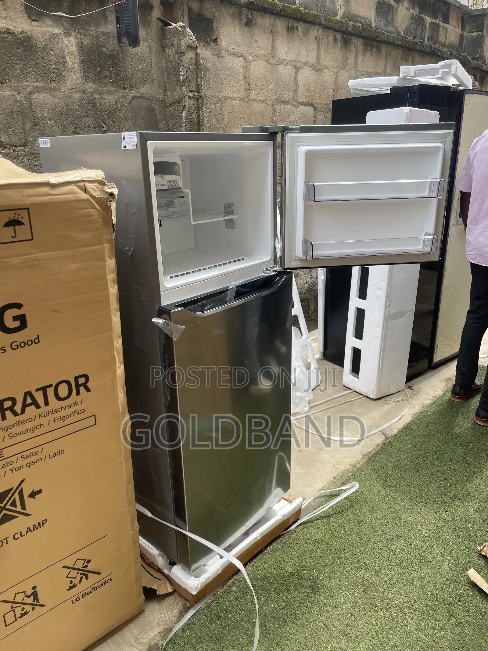 LG GL-C252SLBB 260L Inverter Cooling Technology Fridge