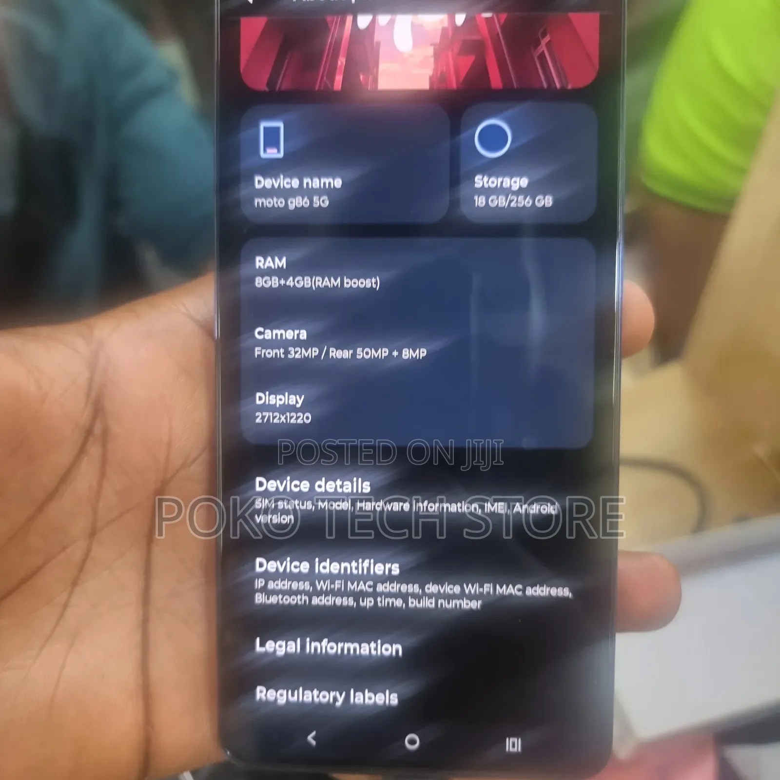 New Motorola Moto G86 5G 256 GB