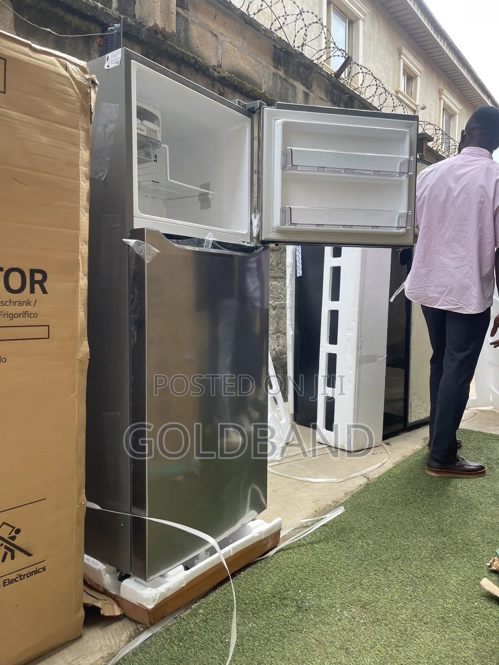LG GL-C252SLBB 260L Inverter Kitchen Cooling Fridge