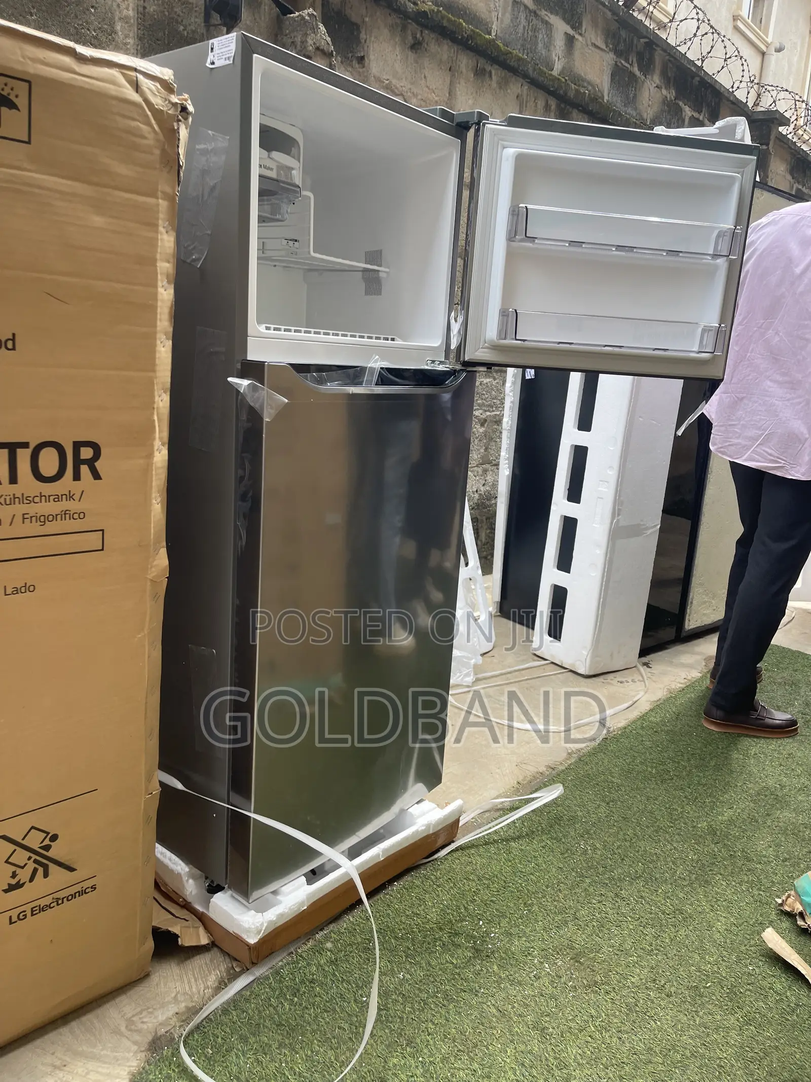 LG GL-C252SLBB 260L Inverter Kitchen Cooling Fridge