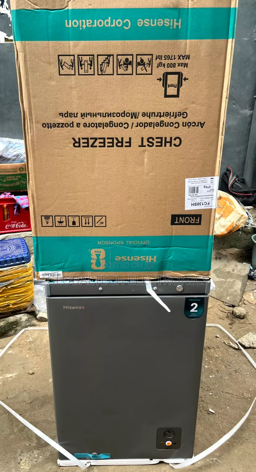 Hisense Chest Freezer 97L Silver (130sh-Fc)