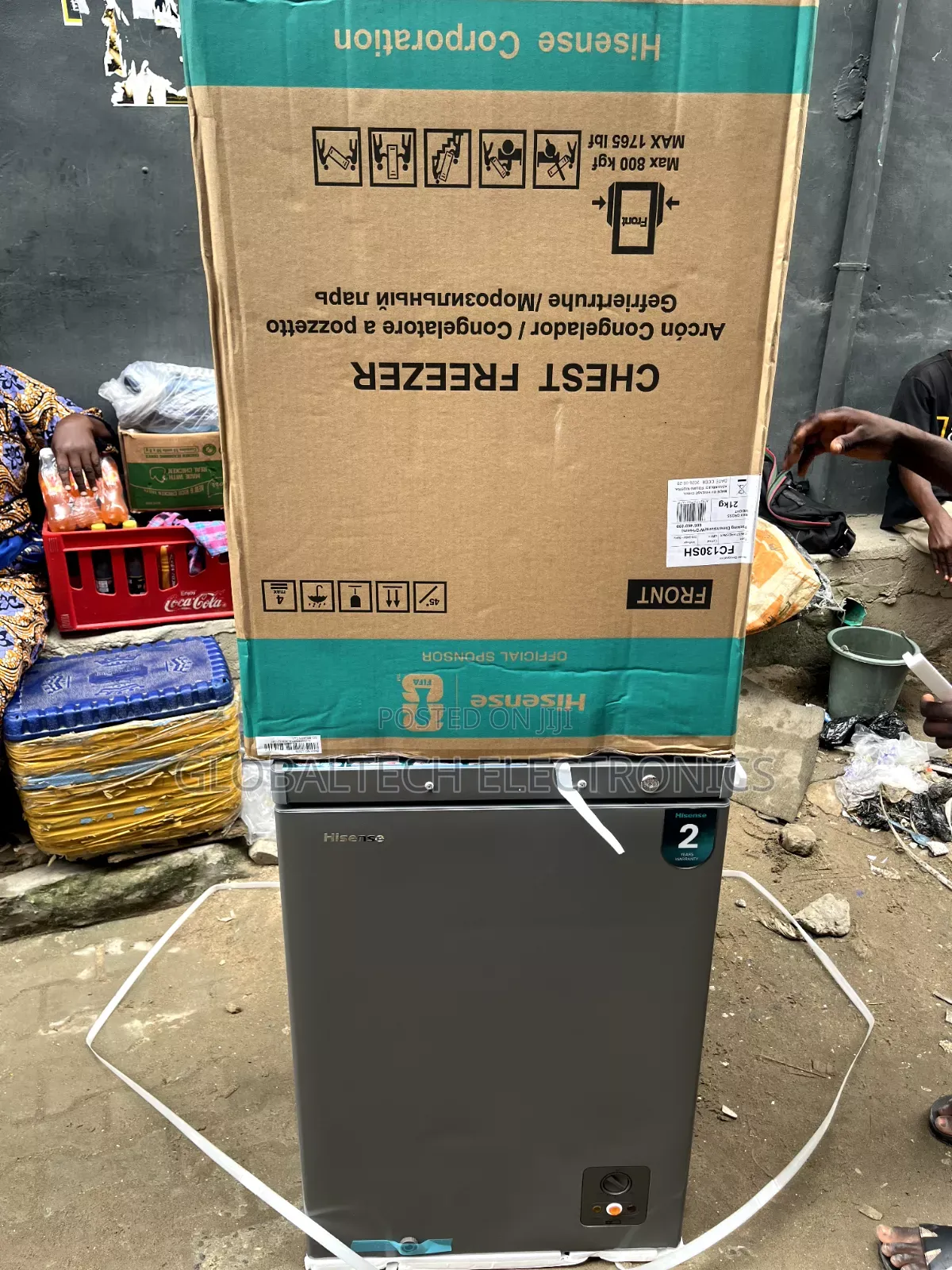 Hisense Chest Freezer 97L Silver (130sh-Fc)