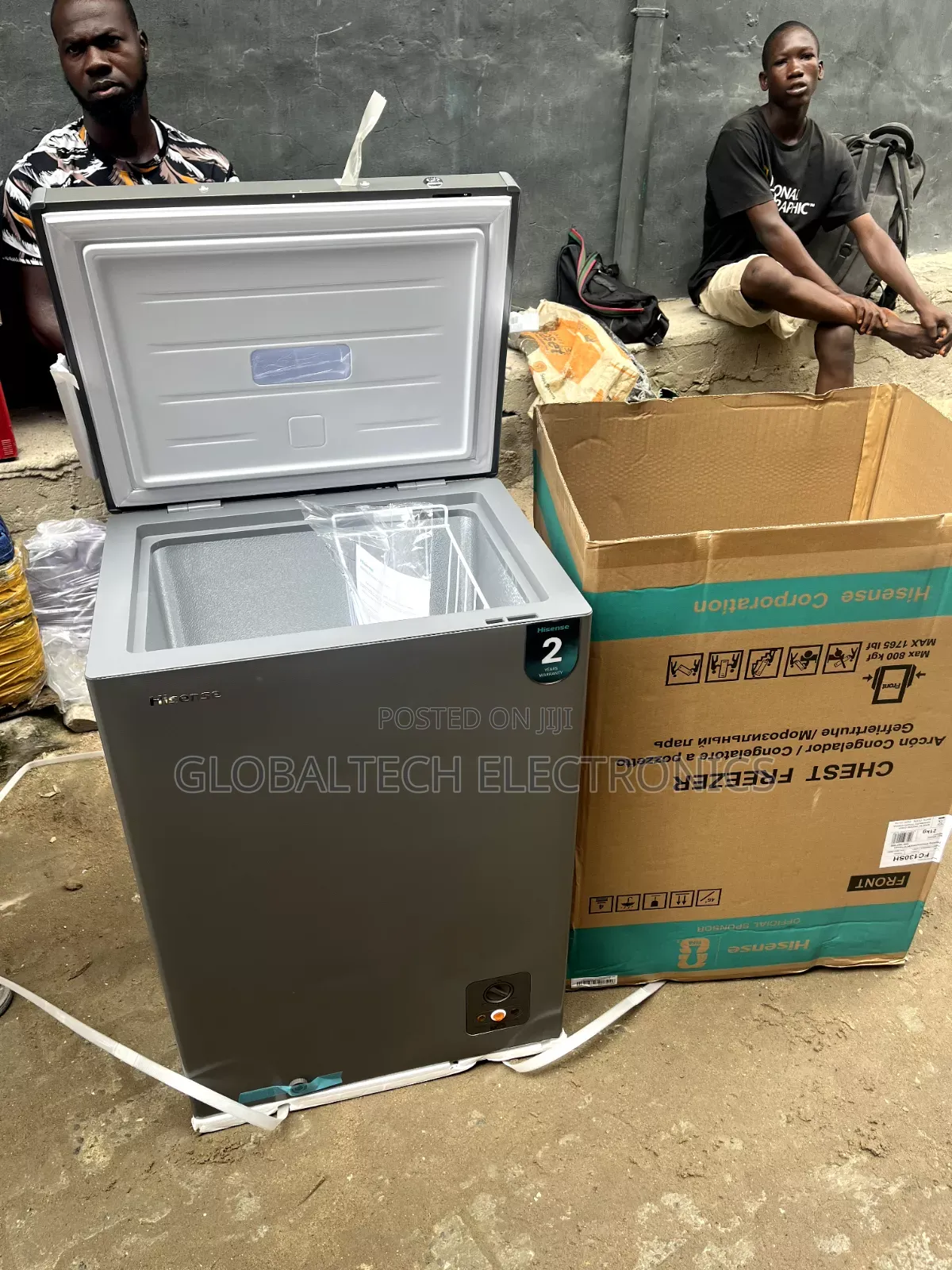Hisense Chest Freezer 97L Silver (130sh-Fc)