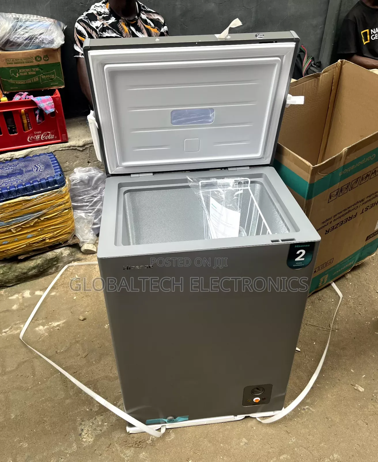 Hisense Chest Freezer 97L Silver (130sh-Fc)