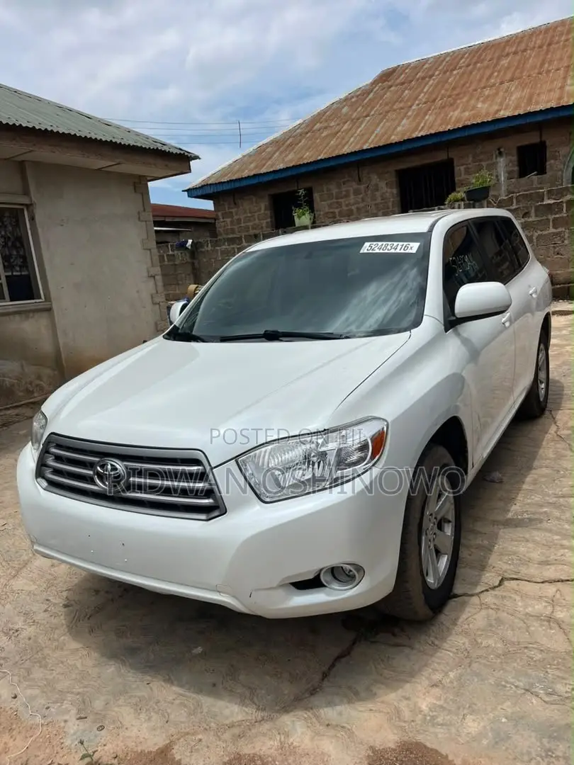 Toyota Highlander 2008 White
