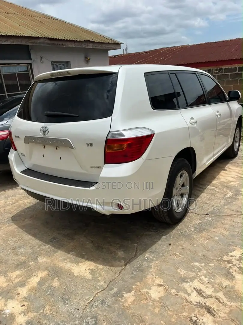 Toyota Highlander 2008 White