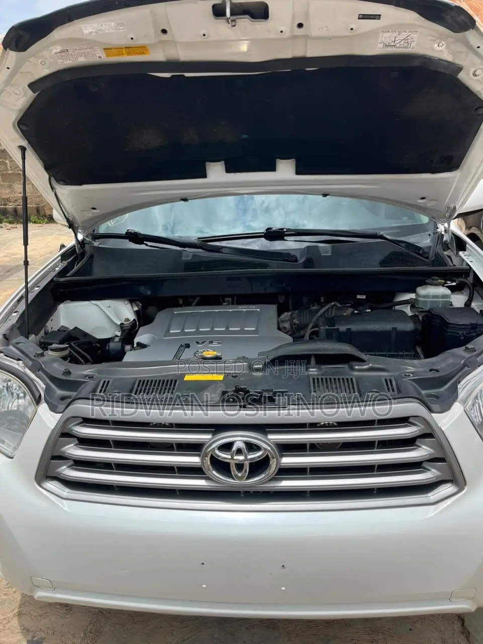 Toyota Highlander 2008 White