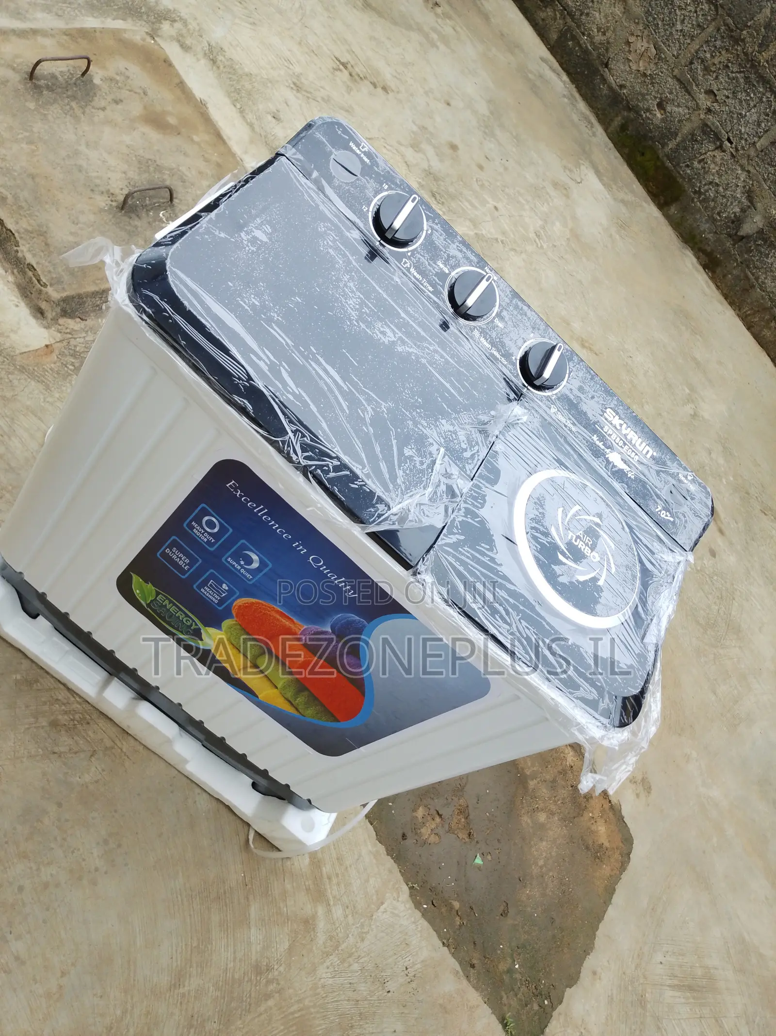 Skyrun 7kg Washing Machine SPB80-E05S for Families