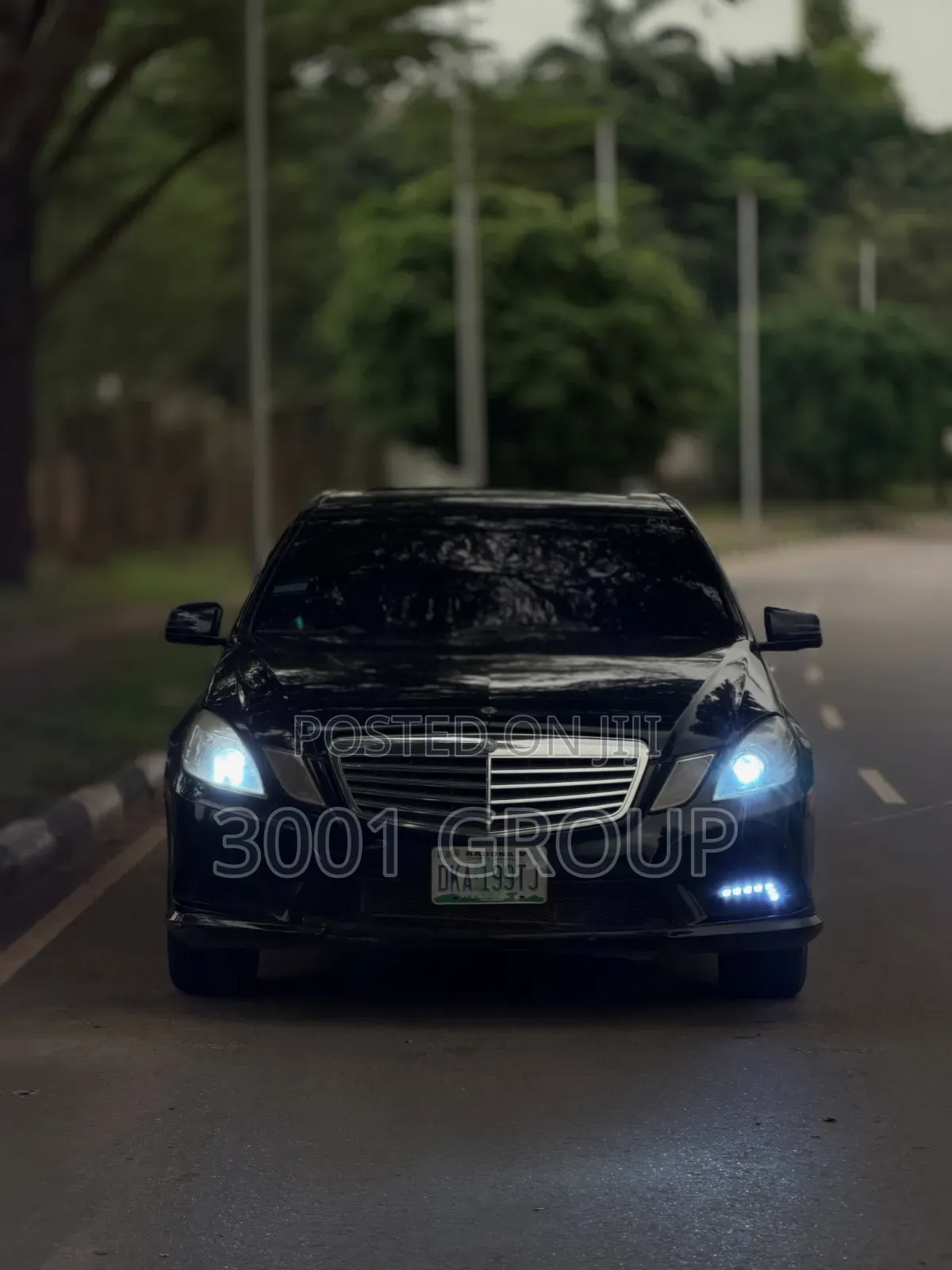 Mercedes-Benz E550 2010 Black