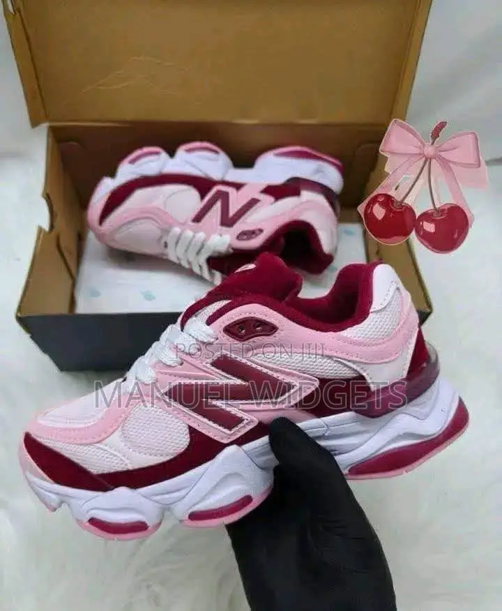 New Balance Runner Sneakers (Burgundy) — Premium Quality