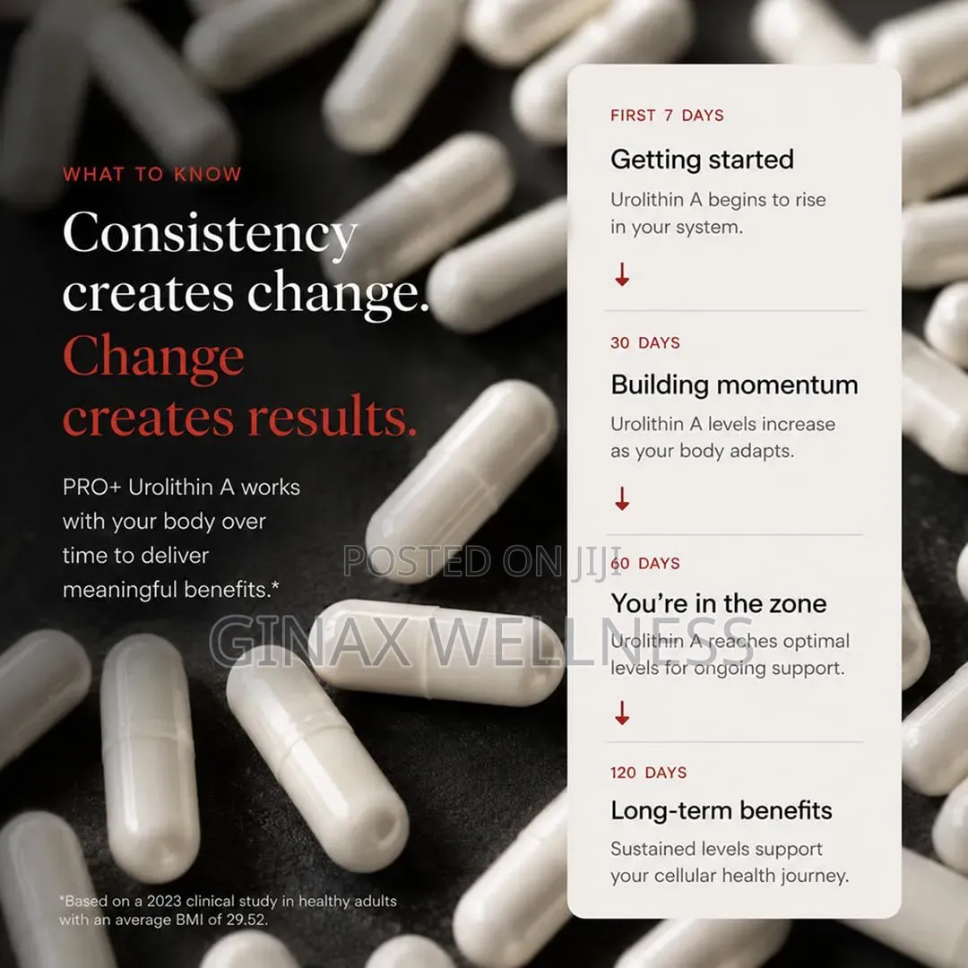 PRO+ Urolithin a Capsules for Cellular Energy, Muscle & Healthy Ageing