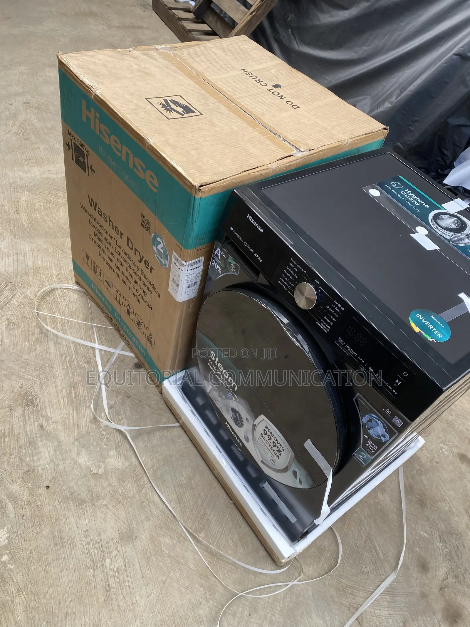 Hisense 10.5KG Wash / 6KG Dry All-in-One Laundry Machine