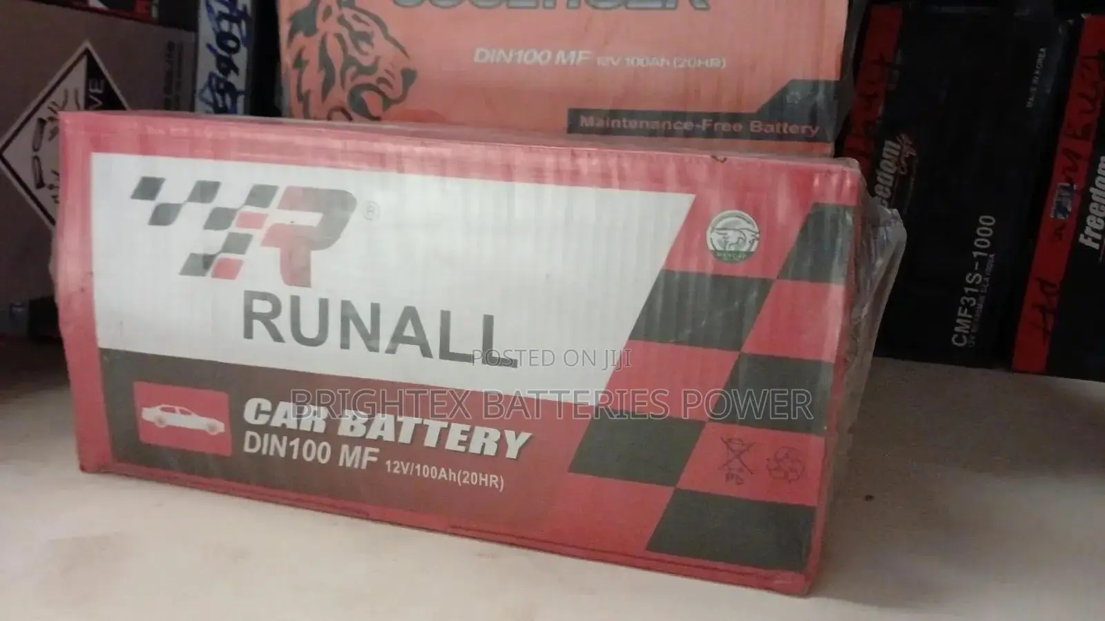 100Ahs Runall Korea Technology Battery