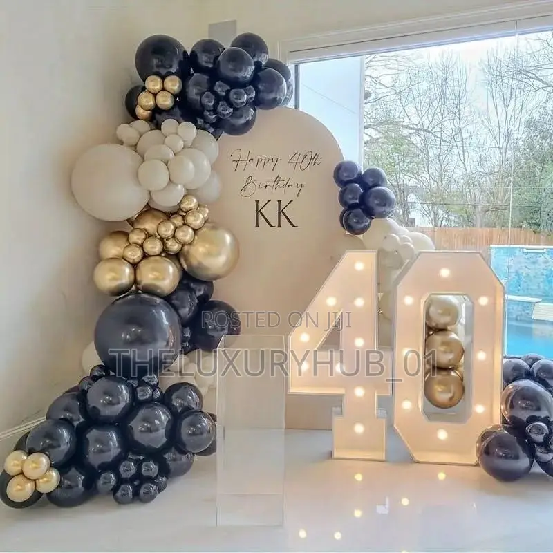 Balloon Decoration Single Backdrop