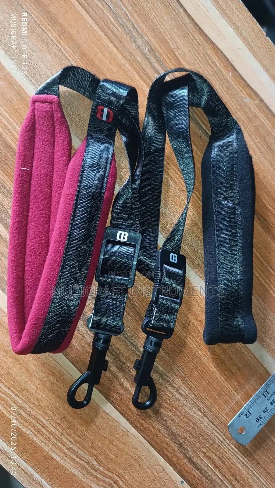 CB Professional Padded Saxophone Strap