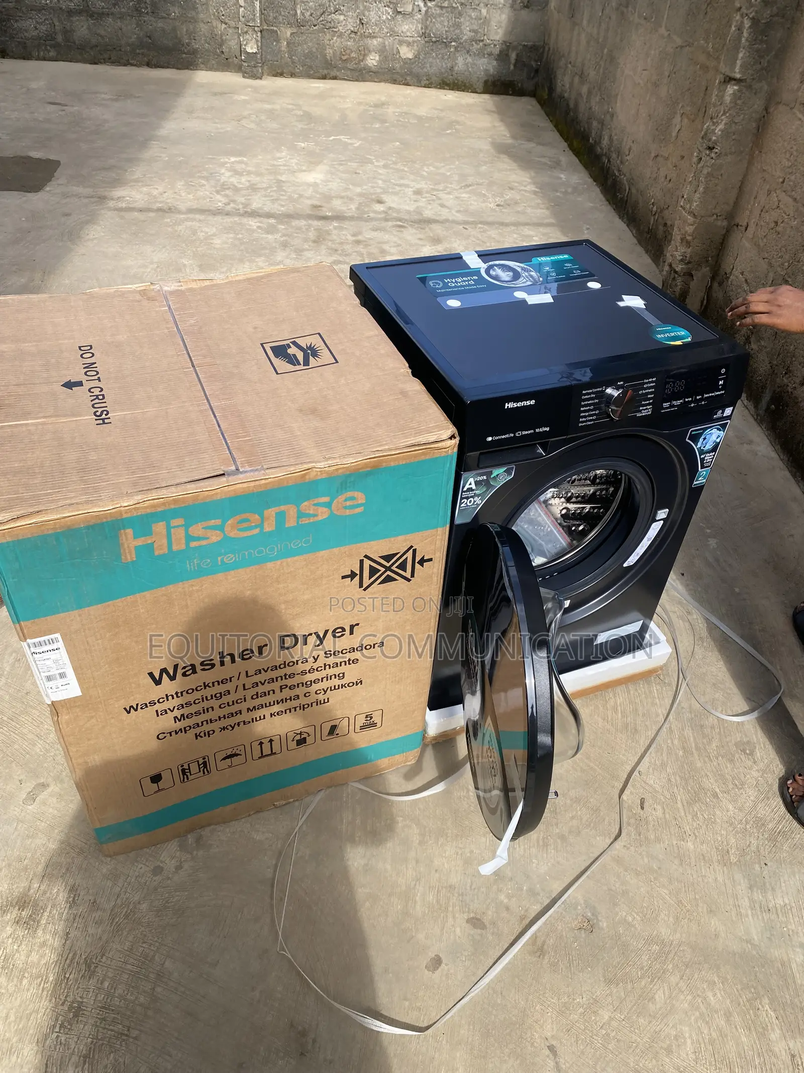 Hisense 2-in-1 Clothes Washer & Dryer Combo – 10.5kg/6kg