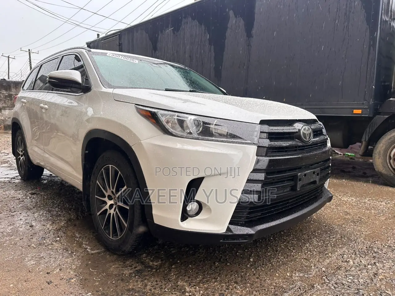 Toyota Highlander SE 4x4 V6 (3.5L 6cyl 8A) 2017 White