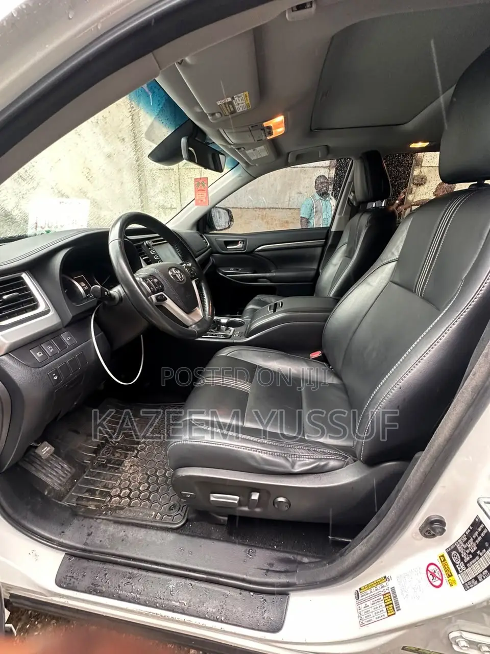 Toyota Highlander SE 4x4 V6 (3.5L 6cyl 8A) 2017 White